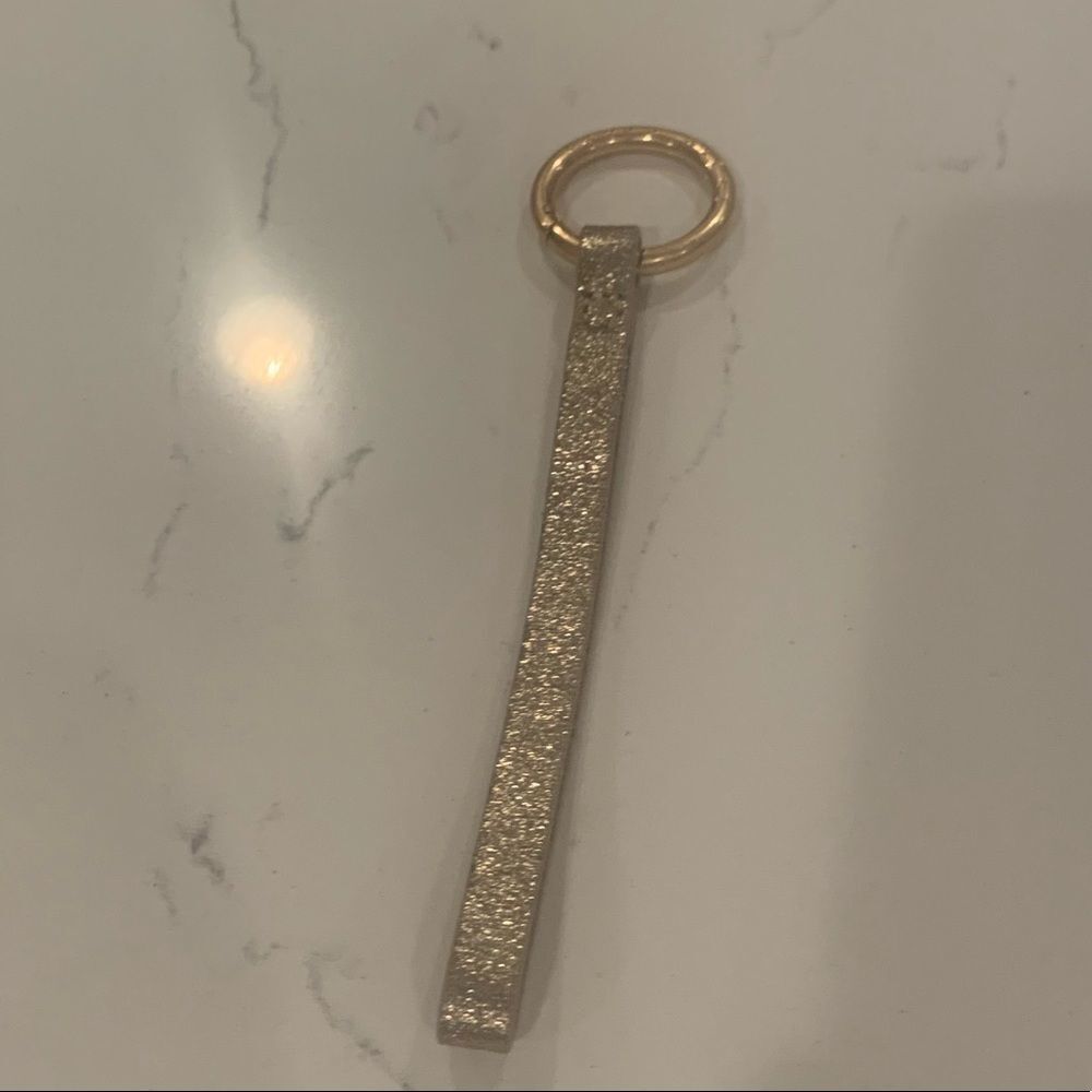 India Hicks Wristlet Ring/Key Ring - Gold